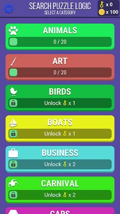 Search Puzzle Logic - Screenshot 1