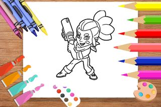 Brawl Stars Coloring Book - Screenshot 3