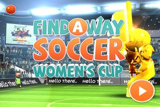 Find a Way Soccer: Women's Cup - Screenshot 1