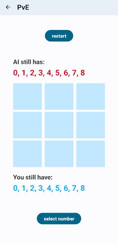 Number Tic-Tac-Toe - Screenshot 3