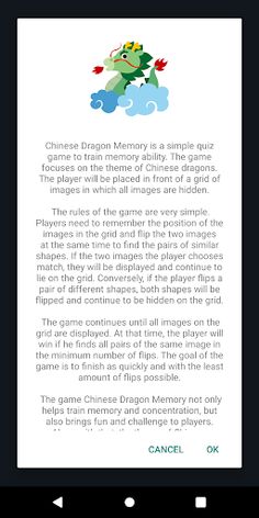 Chinese Dragon Memory - Screenshot 2
