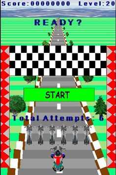 RetroBikeRunner - Screenshot 2