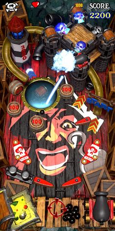 Crazy Pirate: a pinball game - Screenshot 2