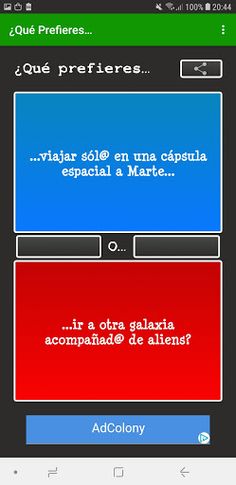 Qué Prefieres ..? En español - Screenshot 2