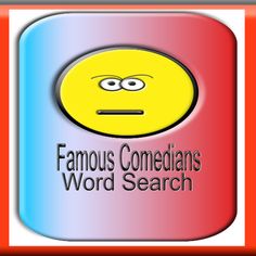 Famous Comedians Word Search - Screenshot 1
