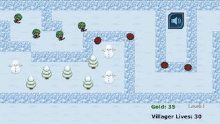 Winter TD: Save the Village - Screenshot 2