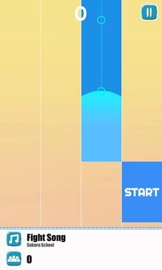 Sakura School Music Tiles Game - Screenshot 2