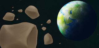 Defense-Asteroid attack - Screenshot 2