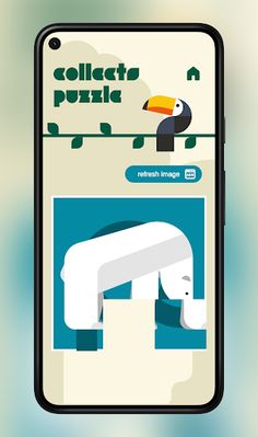 Sliding puzzle: Zoo alphabet - Screenshot 2
