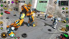 Shark Robot Car Game 3d - Screenshot 4