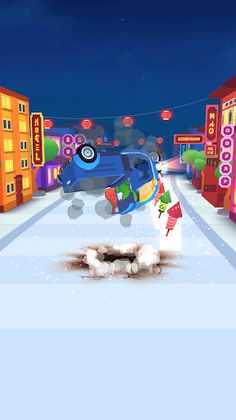 Fireworks Runner - Screenshot 3