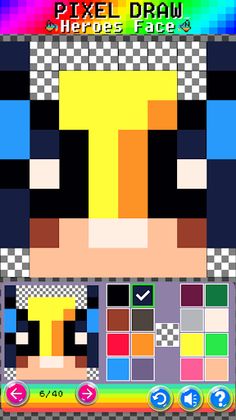 pixel draw heroes - Screenshot 2