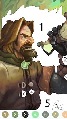 LOTR Color by Number - Screenshot 4