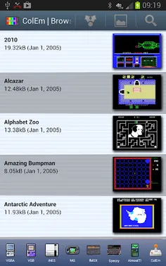 ColEm+ ColecoVision Emulator - Screenshot 1