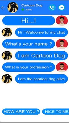 Cartoon Dog Fake Video Call - Screenshot 4
