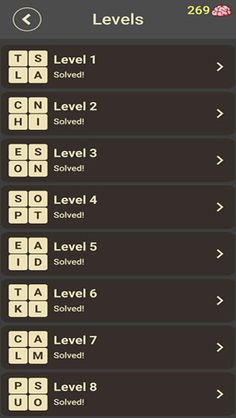 Nice Word Matching Puzzles - Screenshot 1