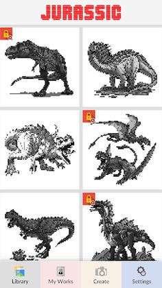 Jurassic Raptor Coloring Book - Screenshot 3