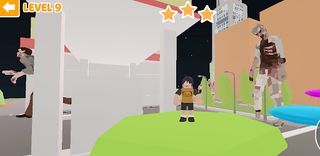 Obby Zombie City parkour - Screenshot 1
