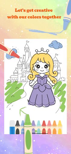 Coloring Pages: Princess - Screenshot 1