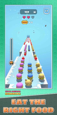 Cute Animal Running 3D - Screenshot 1