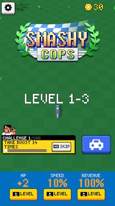 Smashy Road : Crash Car - Screenshot 1