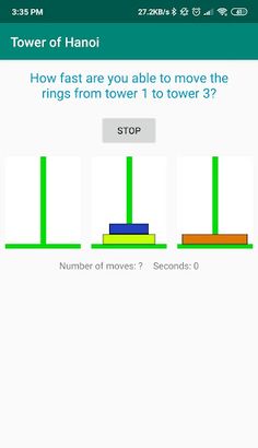 Tower of Hanoi - Screenshot 2