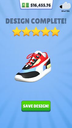 Sneaker Star: DIY Art Games! - Screenshot 3