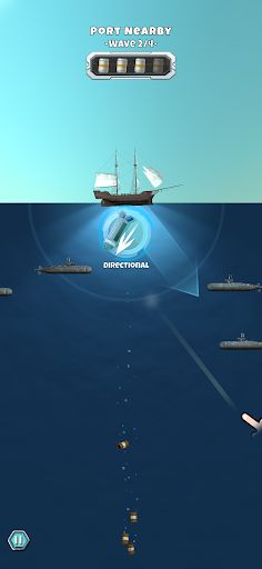 Submarine War - 3D Battlefield - Screenshot 4