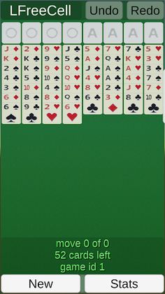 Freecell Solitaire LFreeCell - Screenshot 1