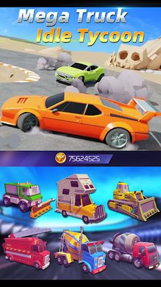 Mega Truck Idle Tycoon - Screenshot 2