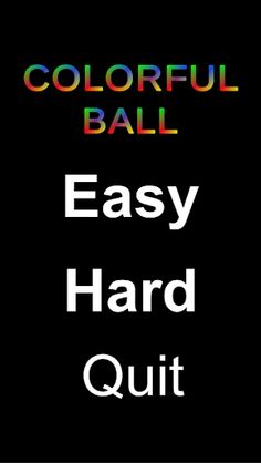 Colorful ball - Screenshot 1