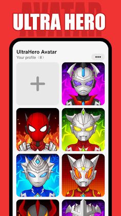 UltraHero Avatar Maker - Screenshot 1