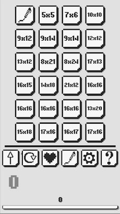 Нонограммы - японские кроссвор - Screenshot 1