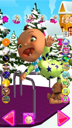 Talking Babsy Baby Xmas Games - Screenshot 3