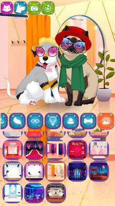 Cat n dog dress up avatarmaker - Screenshot 4