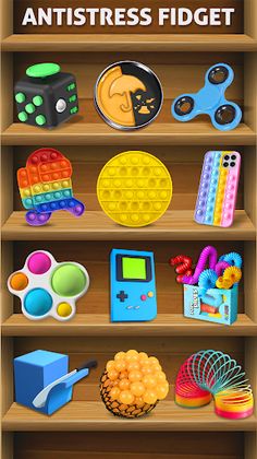 Fidget Cube 3D Antistress Toys - Screenshot 1