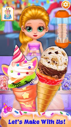 Ice Cream Games: Cone Maker - Screenshot 3