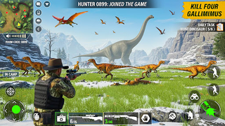 Wild Dinosaur Hunting Zoo Game - Screenshot 2
