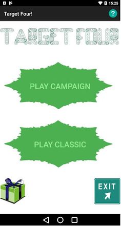 Target Four: puzzle game - Screenshot 1