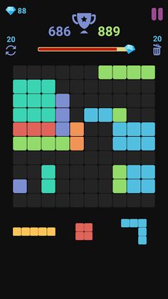 Block Puzzle Fill The Grid - Screenshot 4
