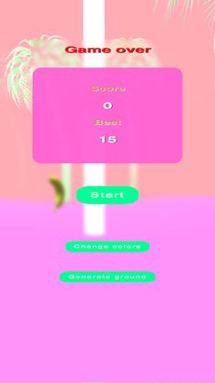 Flappy banana 3d - Screenshot 1