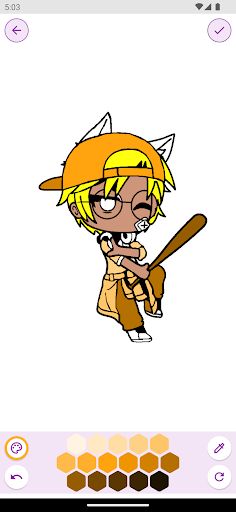 Coloring Book for Gacha Life 2 - Screenshot 4