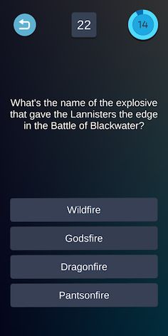 Game Of Thrones Quiz - Screenshot 3