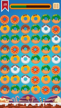 pixel donnut match - Screenshot 2