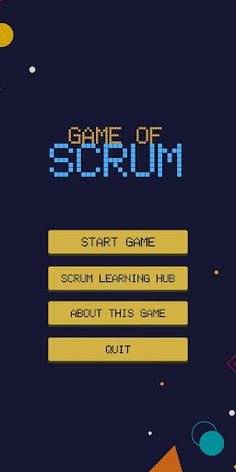 Game of Scrum - Screenshot 1
