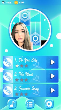 Lady Diana Piano Tiles Games - Screenshot 1