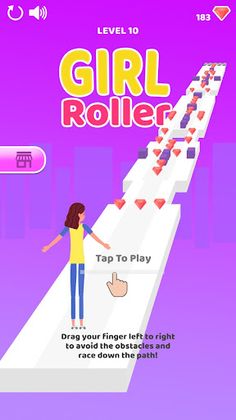 Girl Roller - Screenshot 1