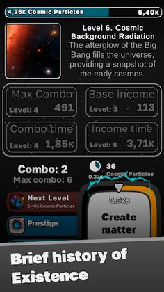 Idle Cosmos: Evolution Saga - Screenshot 3