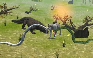 Big Snake Battle Simulator - Screenshot 2
