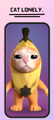 Banana Cry Game Meow Calling - Screenshot 2